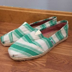 Women’s Candy Stripe Toms